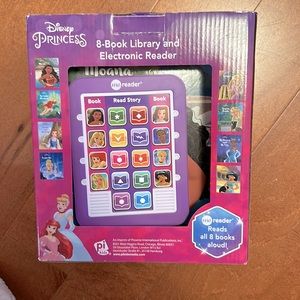 Disney Princess 8 book with electronic reader set